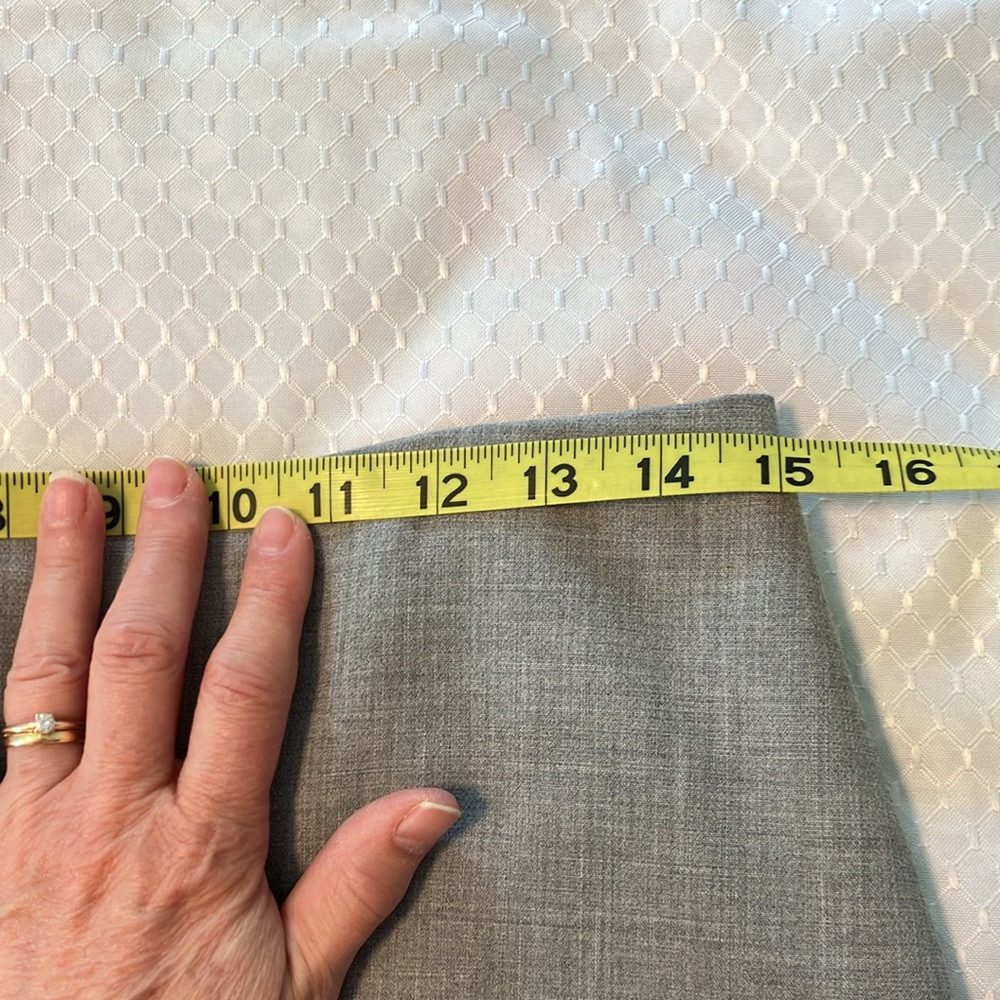 Talbots Light Gray Midi Skirt NWT NEW PRICE - Picture 7 of 11